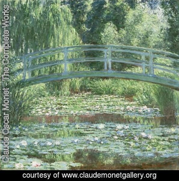 Claude Monet - The Japanese Bridge 3