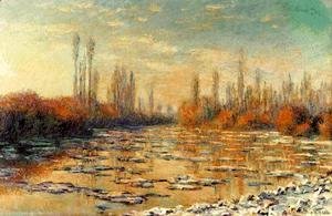 Claude Monet - The Floating Ice