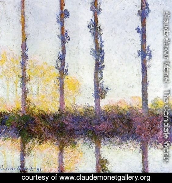 Claude Monet - Four Trees