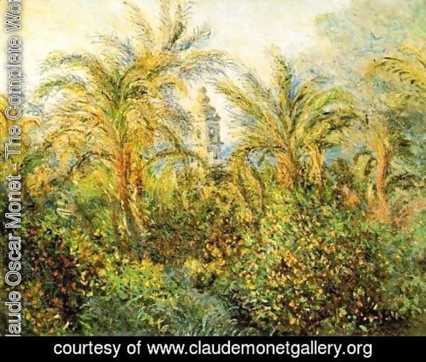 Claude Monet - Garden in Bordighera, Impression of Morning [1884]