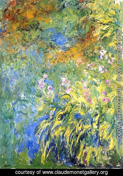 Claude Monet - Irises 1