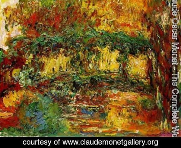 Claude Monet - japanese-bridge