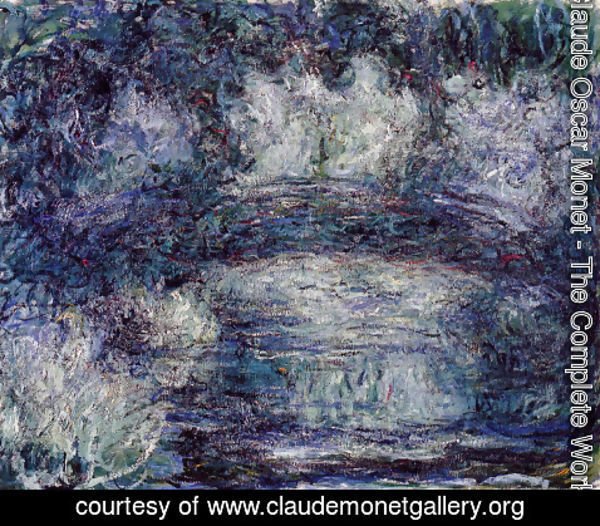 Claude Monet - Le pont japonais, 1918
