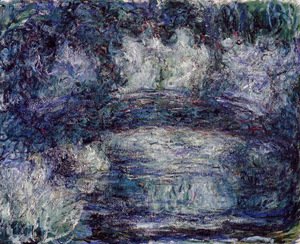 Claude Monet - Le pont japonais, 1918