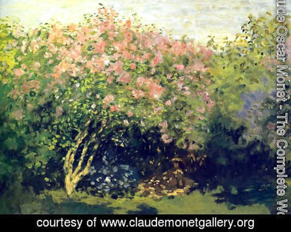 Claude Monet - Lilacs, Grey Weather