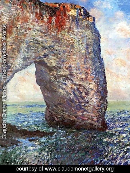 Claude Monet - The Manneport, Etretat
