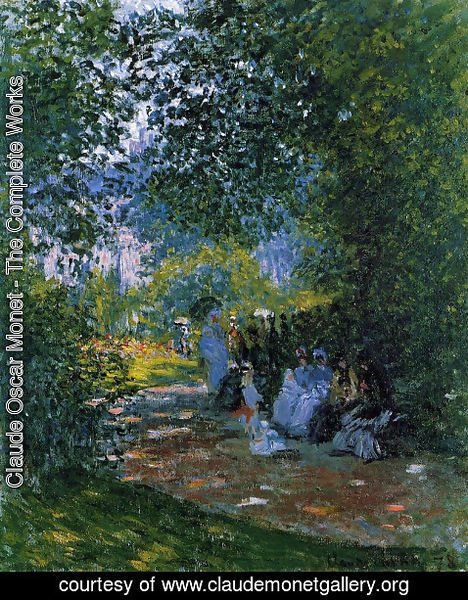 Claude Monet - The Parc Monceau, Paris 3