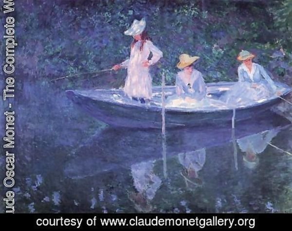 Claude Monet - In the Norvegienne 1887