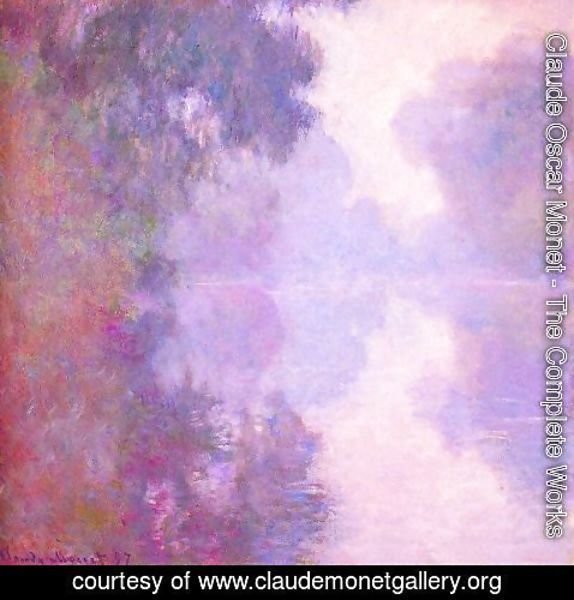 Claude Monet - Misty morning on the seine 1892