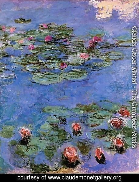Claude Monet - Red Water-Lilies 1914-1917