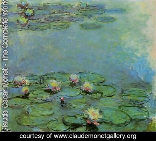 Claude Monet - Water-Lilies10 1914-1917