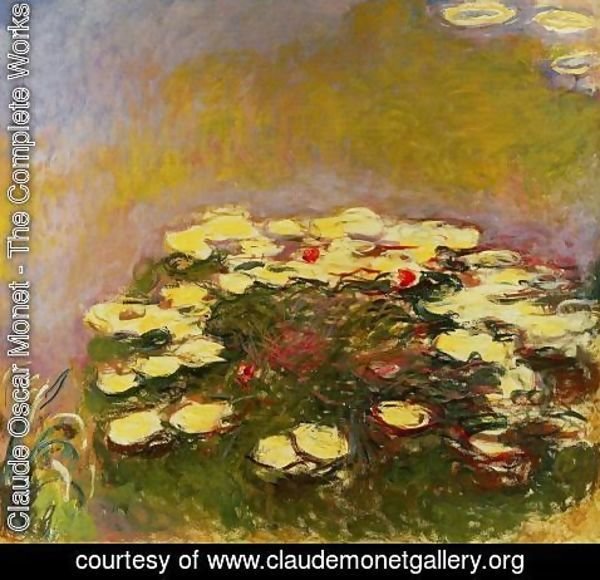 Claude Monet - Water-Lilies5 1914-1917