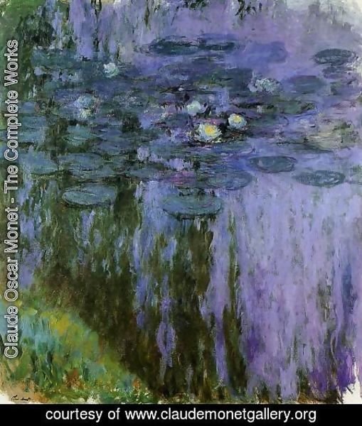 Claude Monet - Water-Lilies5 1916-1919