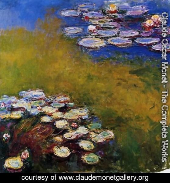 Claude Monet - Water-Lilies6 1914-1917