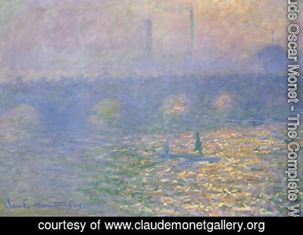 Claude Monet - Waterloo Bridge London 1900