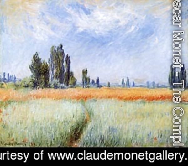 Claude Monet - Wheatfields
