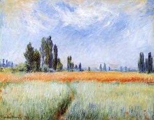 Claude Monet - Wheatfields