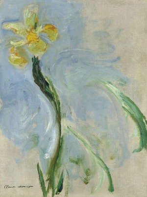Claude Monet - Iris jaune
