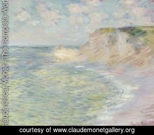 Claude Monet - La falaise d'Amont