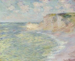 Claude Monet - La falaise d'Amont