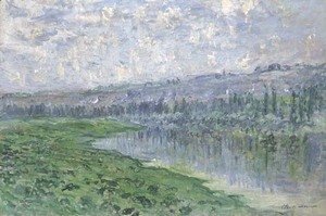 Claude Monet - La Seine et les cateaux de Chantemesle