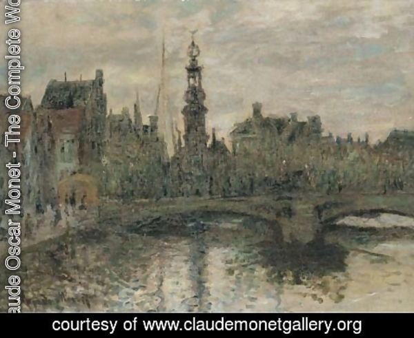 Claude Monet - Le Binnen-Amstel, Amsterdam