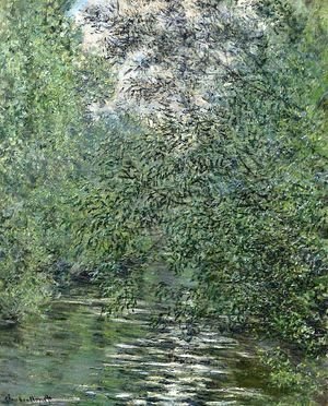 Claude Monet - Le fleuve aux saules