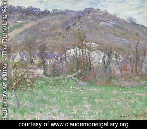 Claude Monet - Le hameau de Falaise