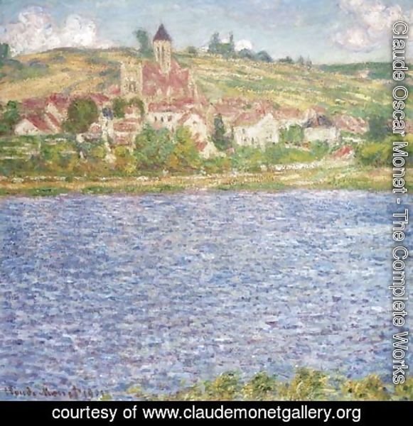 Claude Monet - Vetheuil, apres-midi