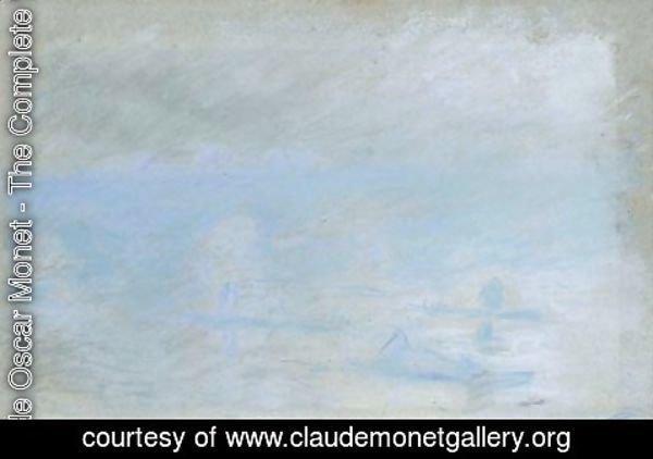 Claude Monet - Waterloo Bridge, brouillard