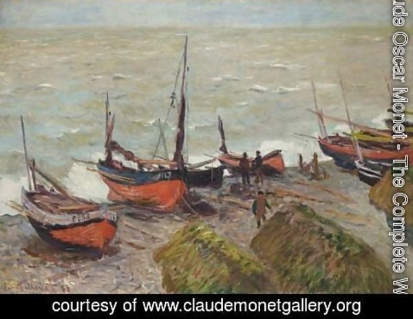 Claude Monet - Bateaux De Peche