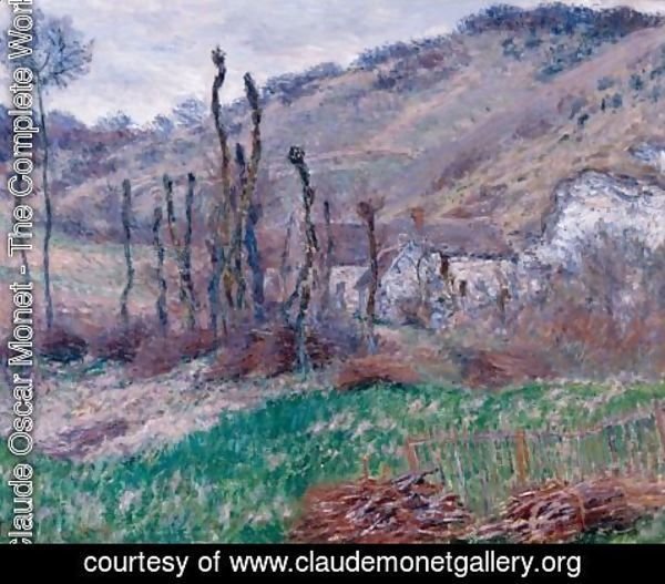 Claude Monet - Val De Falaise En Hiver