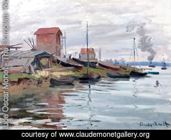 Claude Monet - La Seine Au Petit-Gennevilliers