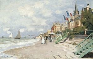 Claude Monet - La Plage A Trouville