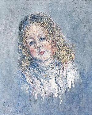 Claude Monet - Portrait of a girl