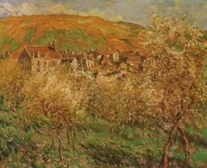 Claude Monet - Blooming apple trees
