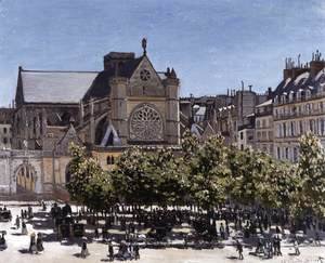 Claude Monet - The Church of Saint-Germain-l'Auxerrois