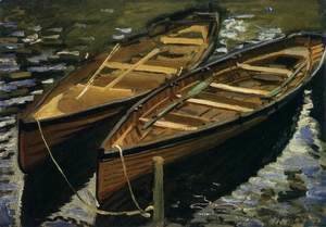 Claude Monet - The Boats
