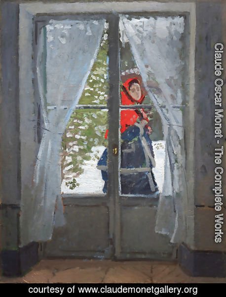 Claude Monet - The Red Cape