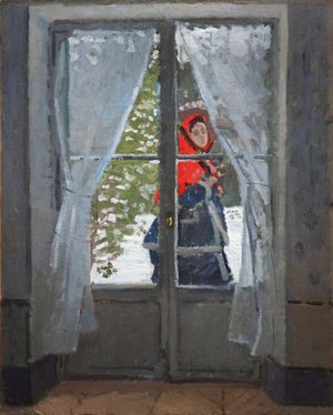 Claude Monet - The Red Cape