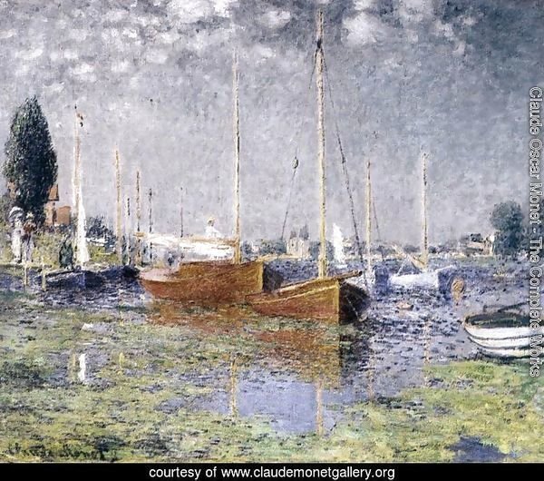 Red Boats at Argenteuil