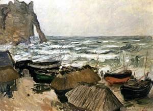 Claude Monet - Fishing Boats 2