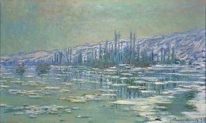 Claude Monet - Ice Floes on Siene