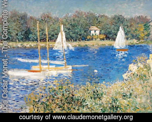 Claude Monet - The Seine at Argenteuil 5
