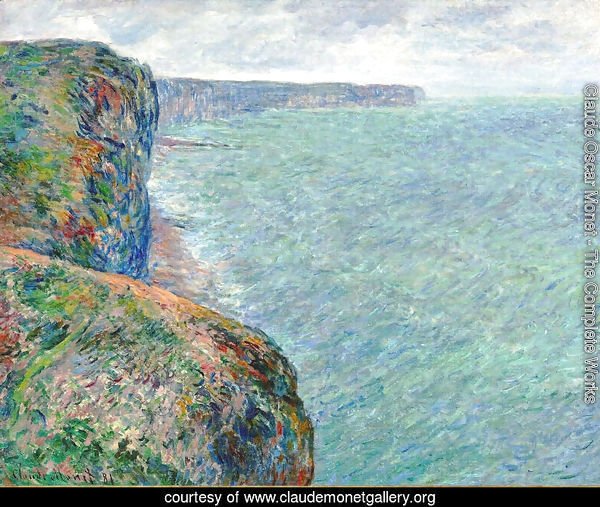 The Sea Seen from the Cliffs of Fecamp