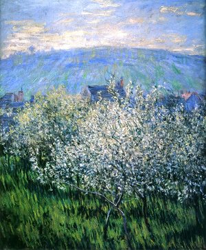 Claude Monet - Plums Blossom