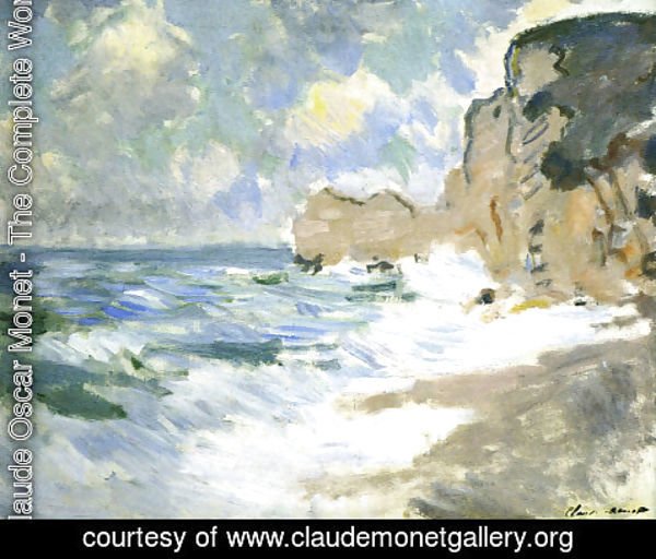 Claude Monet - Receding Waves