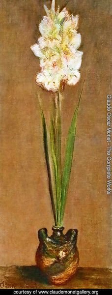 Claude Monet - Gladiolus
