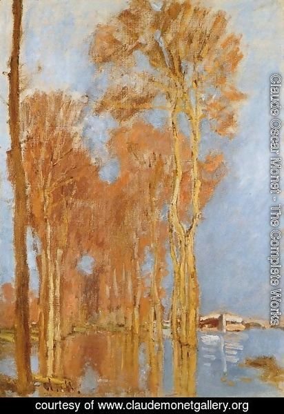 Claude Monet - The Flood