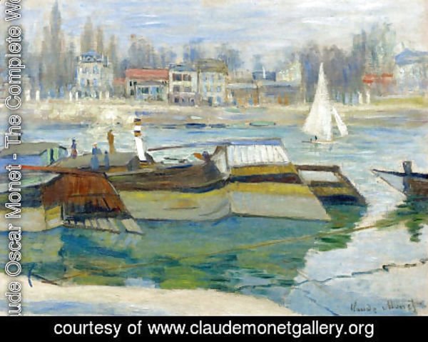 Claude Monet - The Seine at Asnieres 2